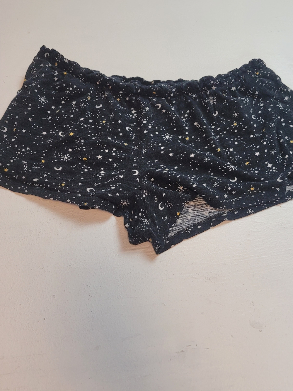 Secret Treasures Black Celestial Print Lounge Shorts